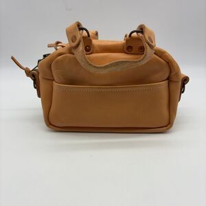 Go Forth Goods Leather Mini Satchel Bag